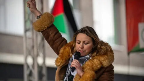 Getty Images Church at Gaza protest