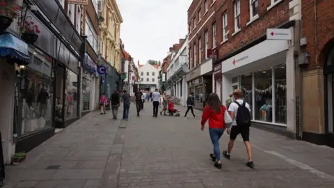 IAN S/GEOGRAPH Lincoln High Street