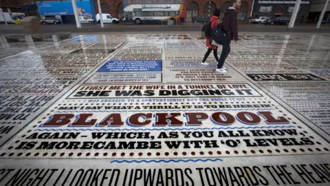 Getty Images Comedy carpet Blackpool