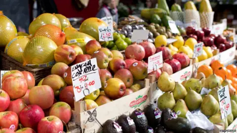 Getty Images Fruit on a market stall