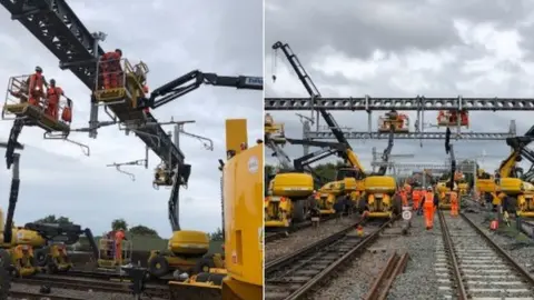 Network Rail Parkway works