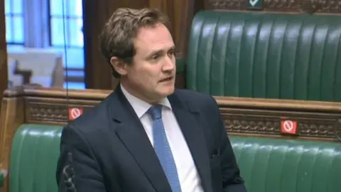 Tom Tugendhat MP speaking in the HofC today