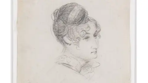 Chiswick Auctions Sketch of Maria Constable