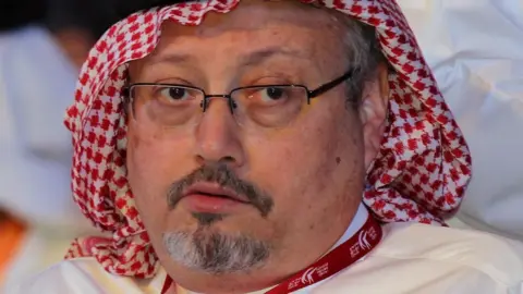 EPA File photo of Jamal Khashoggi (8 May 2012)