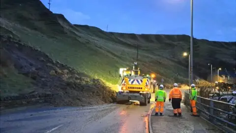 Bear Scotland  landslide