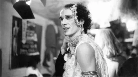 Johnny Dewes Matthews Andrew Logan at the first AMW in 1972