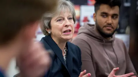 Getty Images Theresa May