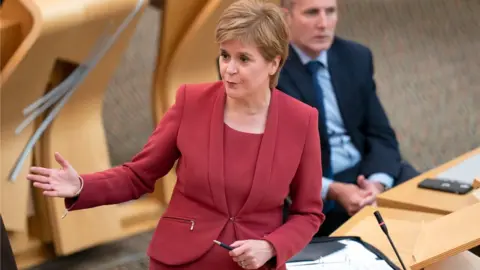 PA Media Nicola Sturgeon