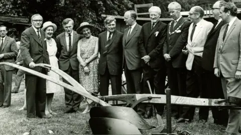 The Museum of East Anglian Life The museum when it opened