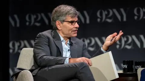 Getty Images ABC presenter George Stephanopoulos