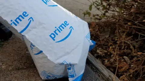 Getty Images Parcel on a doorstep