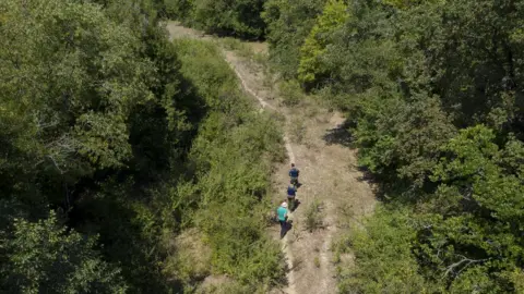 Alexandros Avramidis Greek patrol near Albanian border