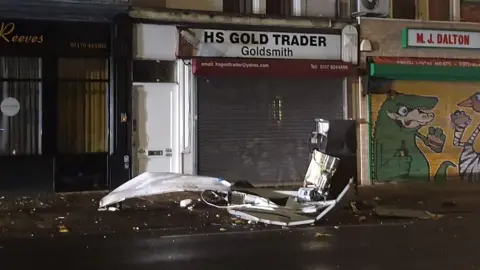 BBC ATM explosion