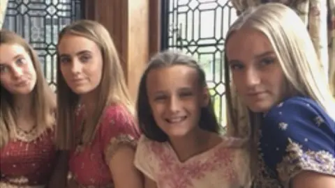 Trish Jones Trish's four daughters