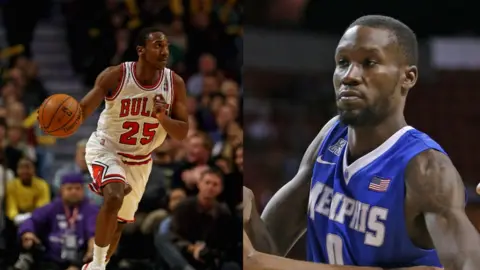 Getty Images Marquis Teague (left) and Trahson Burrell (right) - picture playing for former clubs