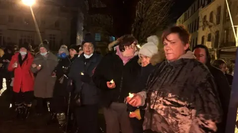 BBC Vigil for Gary Burgess