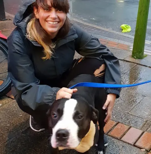 Street Vet Outreach vet with dog