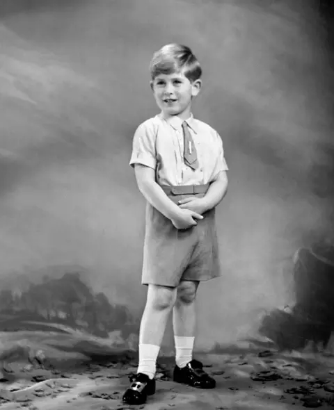 PA Prince Charles aged 5