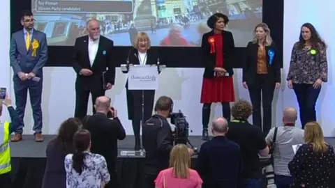 Results being announced
