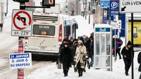 AFP snow in Montreal