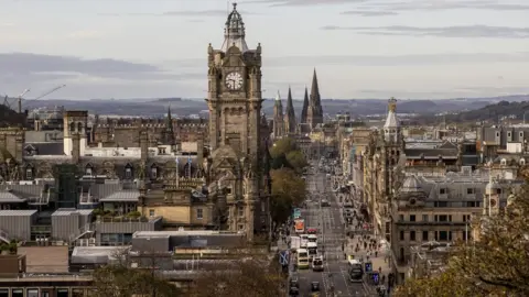 Getty Images Edinburgh skyline