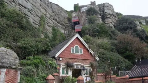 Hastings Steepest funicular in UK reopens after repairs