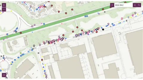 Essex Highways Essex Highways' website shows how many defects have been reported on Miles Gray Road.