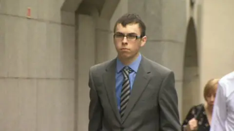 BBC Adam Mudd arrives at the Old Bailey