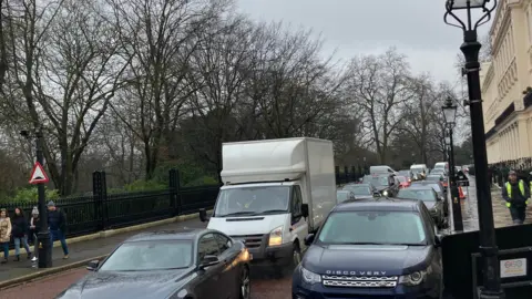 Traffic in London