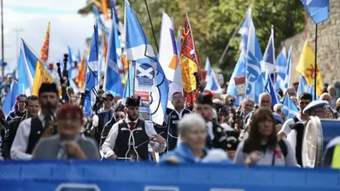 Getty Images pro-independence march
