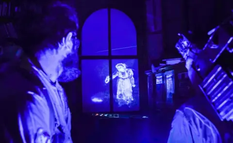 PA Media George ghostbusting Make-A-Wish