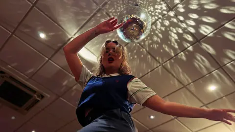 Ayoub Haciane Sally Molloy dancing