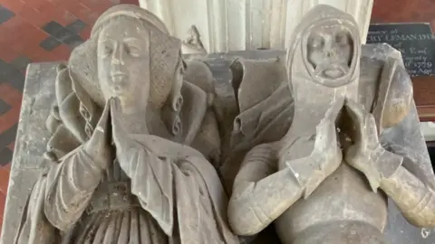 St Andrew's Church Tomb of Michael De La Pole, 2nd Earl of Suffolk, and Katherine de la Pole