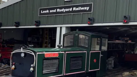 Leek and Rudyard Railway  Leek and Rudyard Railway engine house