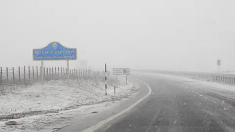 Campbell Sheppard A66 on the County Durham border with Cumbria