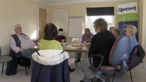 BBC Members of the Glenravel Community Hub meeting