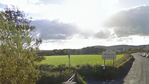 Google A Rushen Parish sign