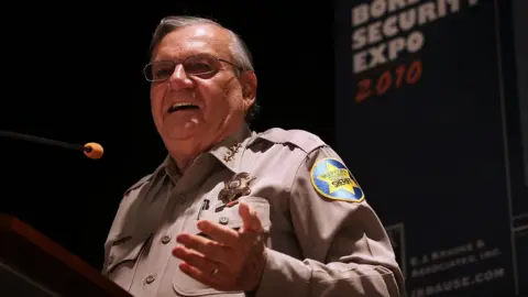 Getty Images Joe Arpaio at a Border Security Expo