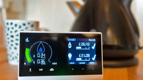 Getty Images Stock image of a smart meter in a kitchen