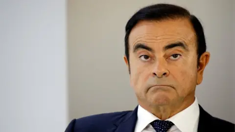 Reuters Carlos Ghosn photographed in October 2018