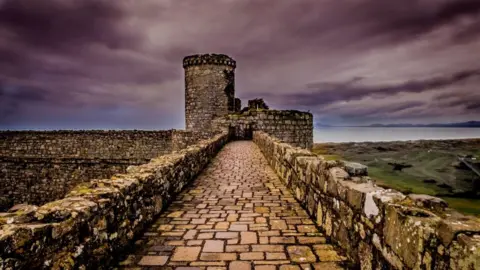 Jaime Bennett  Harlech Castle in Gwynedd