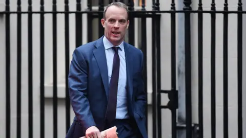 EPA Foreign Secretary Dominic Raab