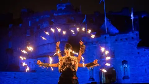 Edinburgh's Hogmanay Torchlight procession