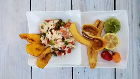 Courtesy Bugaloos restaurant Conch salad