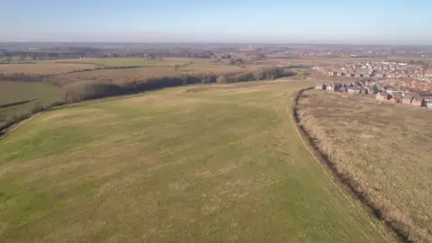 Warwick District Council Area earmarked for the park in Leamington Spa