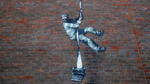 PA Media Banksy artwork