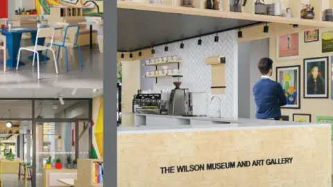 Cheltenham Trust Mock up of gallery for illustrative purposes