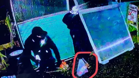 Jo Hill CCTV of the break-in