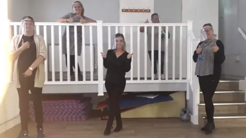 Edlington Community Organisation Samantha Siddall and members of ECO