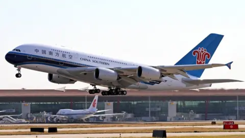 Getty Images A China Southern Airbus A480